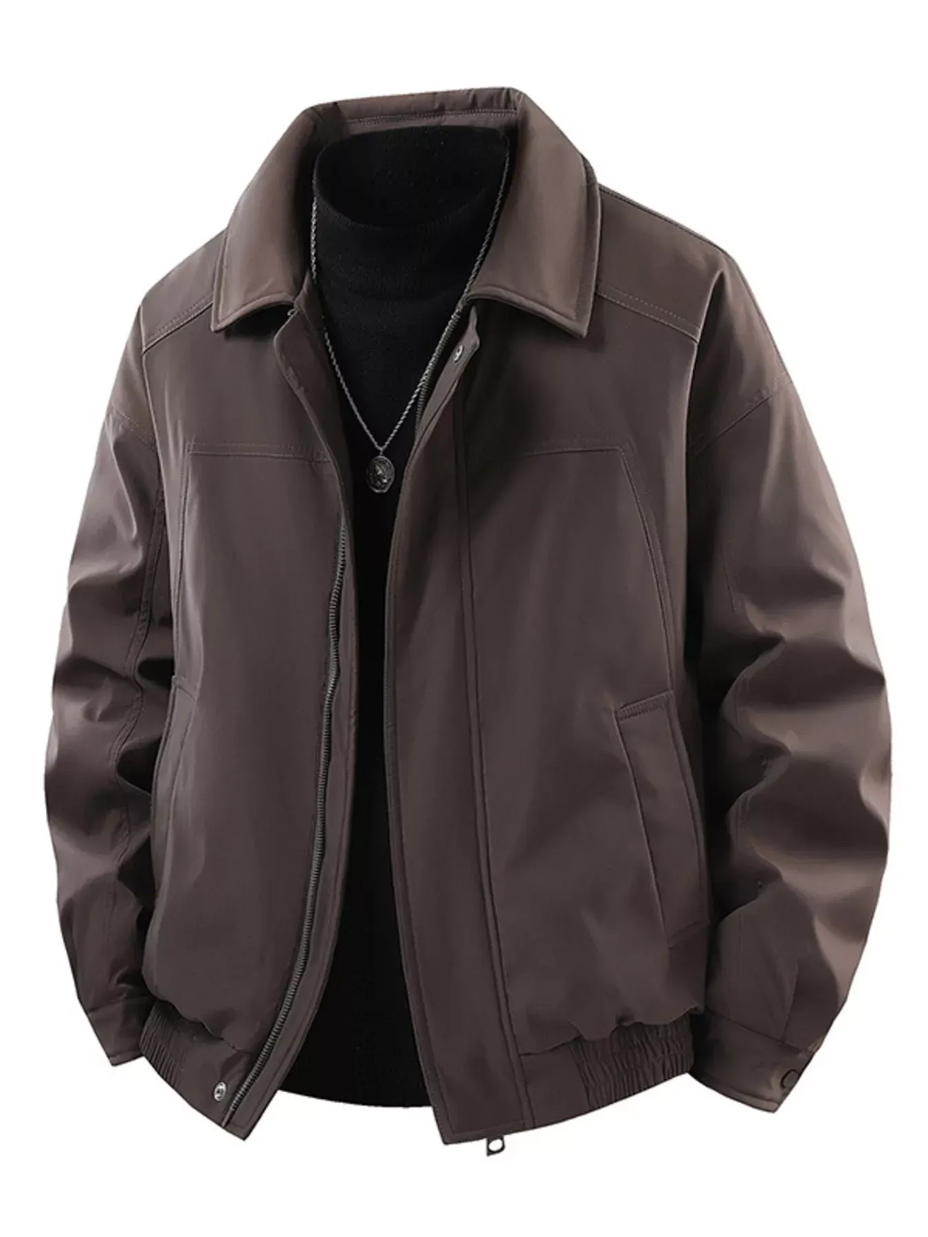Men's Zip Up Casual Jacket