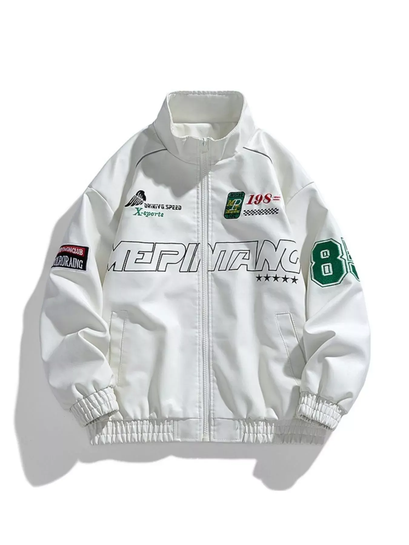 Men's Plus Size Zip-Up Jacket
