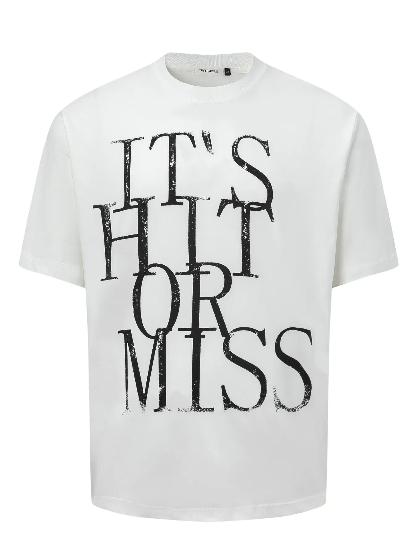 Men's Letter Graphic Short Sleeve Oversized T-Shirt