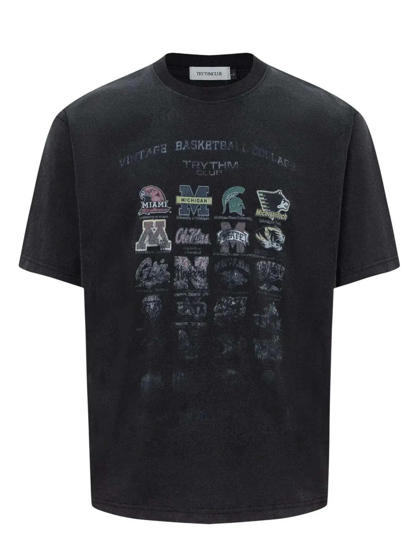 Men's Graphic Round Neck Short Sleeve T-Shirt