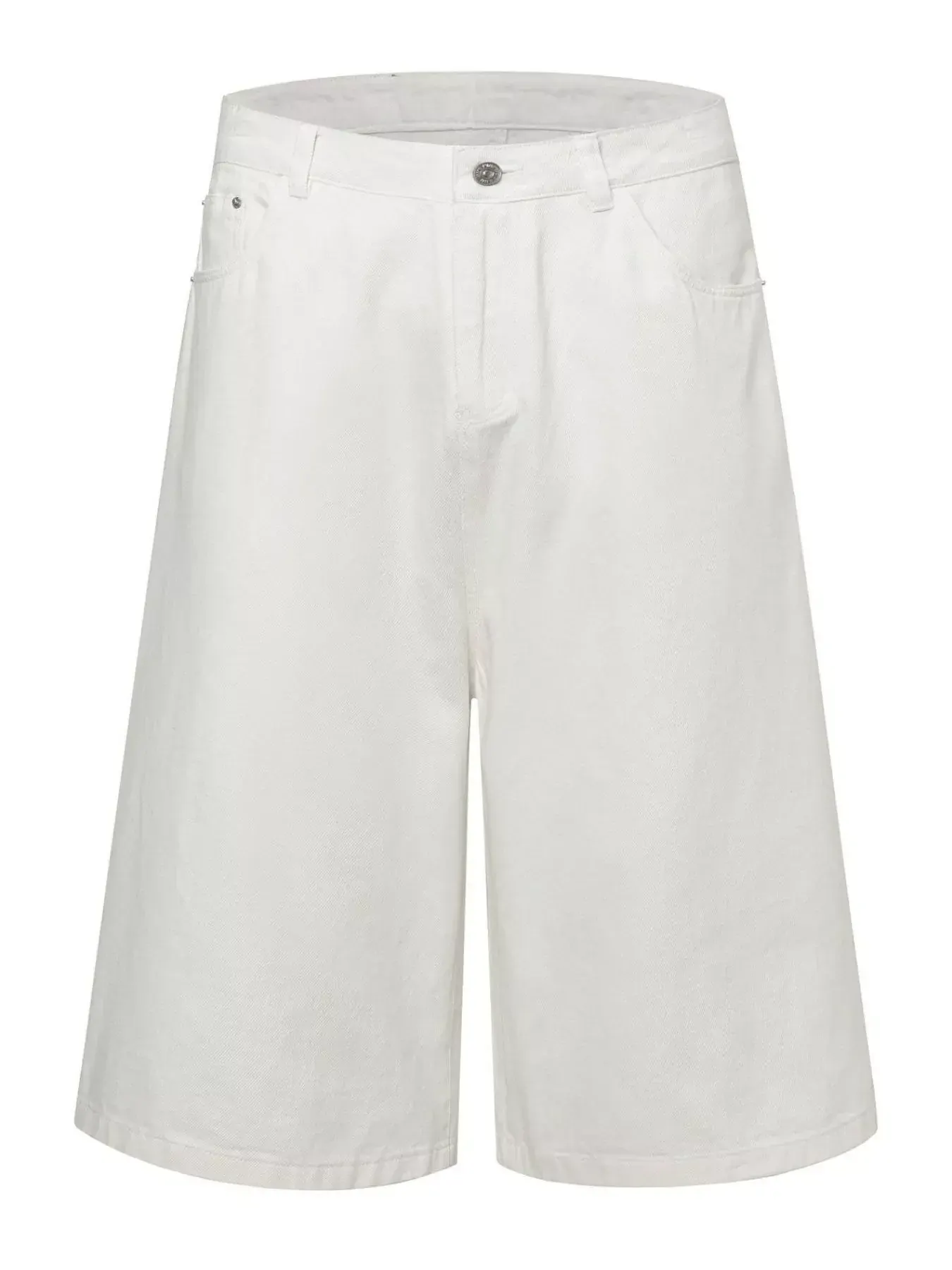 Men's Washed Wide Leg Capris
