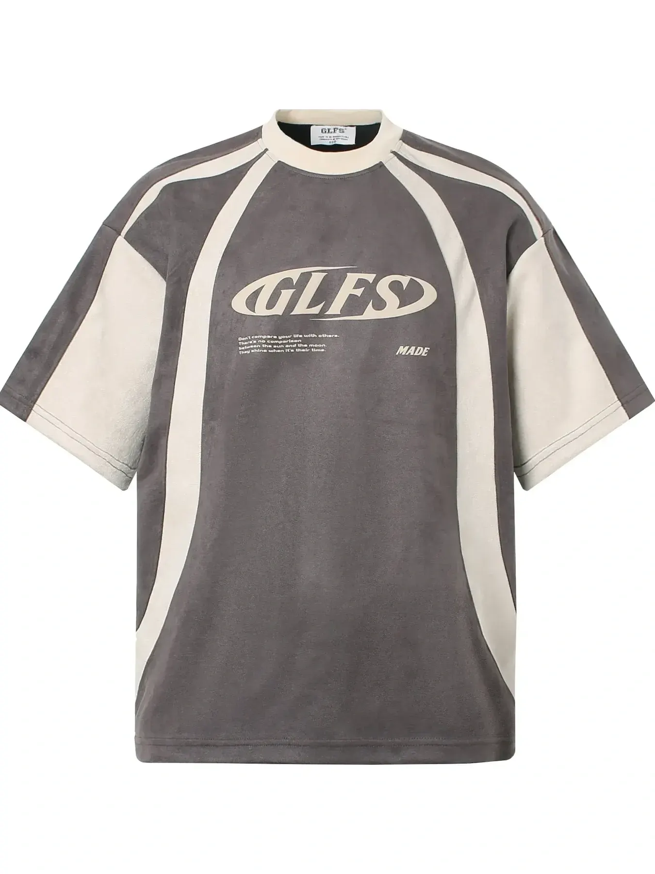 Men's Contrast Raglan Short Sleeve T-Shirt 1